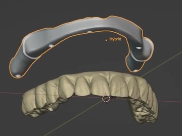 Dental Cad-Service: Blender bars